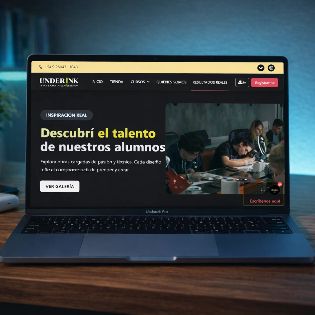 Plataforma Educativa para Underinkacademy