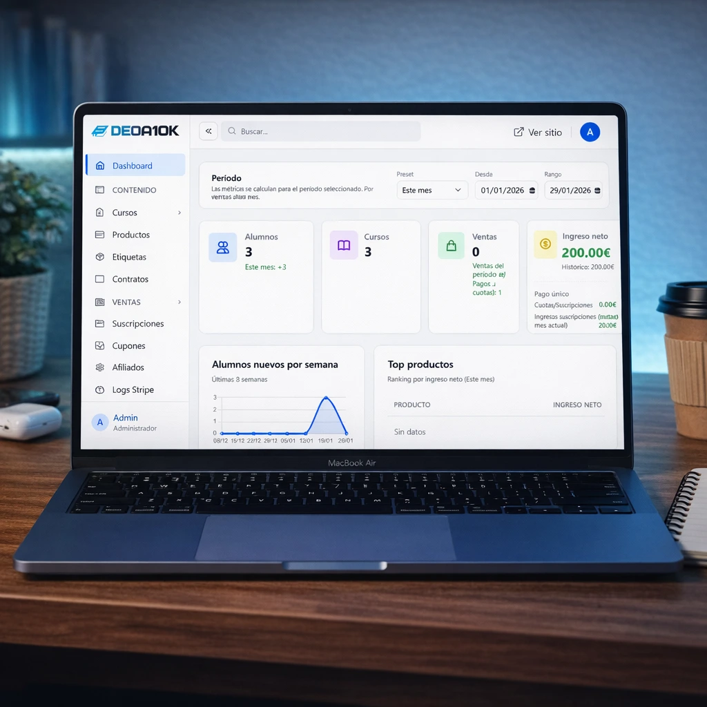 Plataforma E-Learning para De0a10K